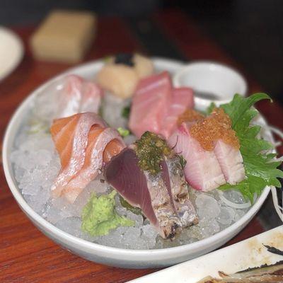 Sashimi Mori (best I've had in a long time!)