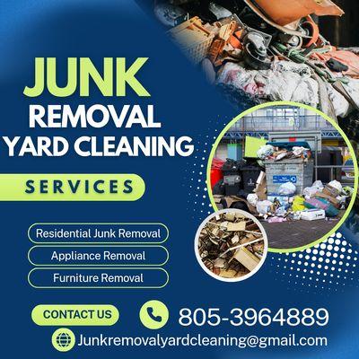 Junk Removal Yard Cleaning