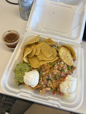 Mexican Chicken Salad Bowl