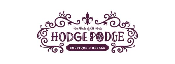 HodgePodge Boutique & Resale Purple FDL logo