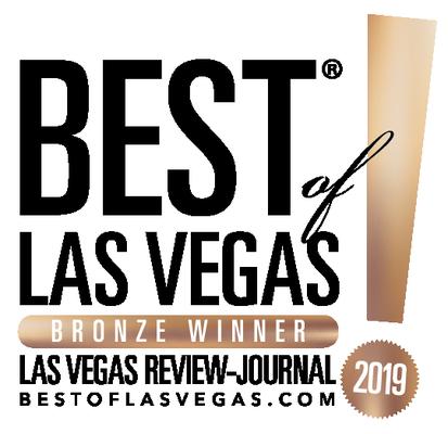 We are the 2019 Best of Las Vegas winner!