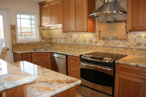 Brand new kitchen designed and built by Chandler Building & Development