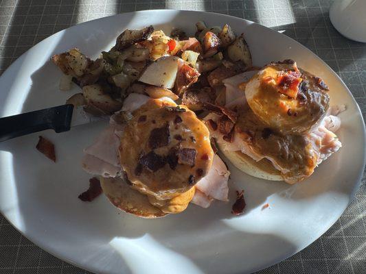 Southwest eggs Benedict