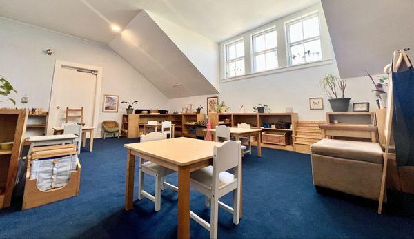 Main classroom / Montessori area