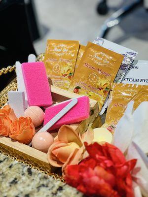 The royal hot stone pedicure