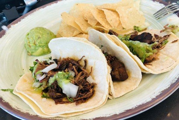 Pulled Pork Taco Trio