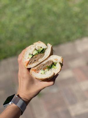 ig: @whatsviveating | banh mi bo nuong sa/lemongrass grilled beef