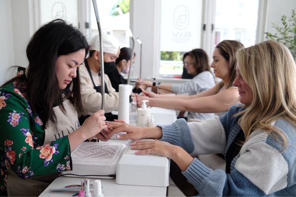 Best nail salon near me , best gel nails and best pedicure