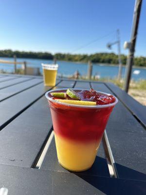 Sangria with a view.