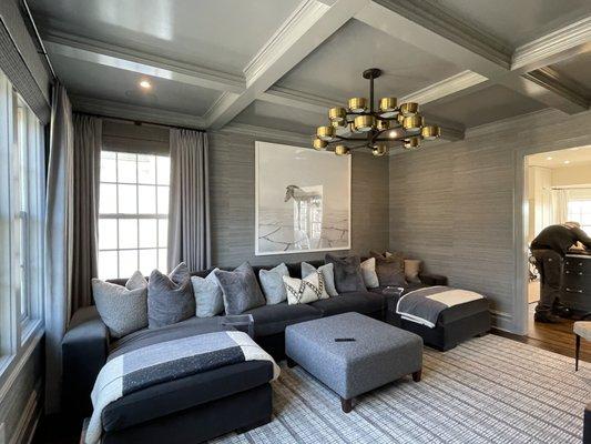 6,500 sq ft- full interior paint job