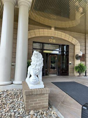 Front entrance
