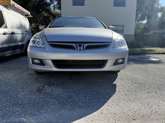 New headlights and foglights