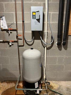 Constant pressure system with Pentair controller