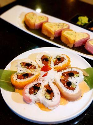 Scorpion Roll -- shaped into a heart for Valentine's!!