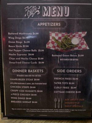 Menu - Page 1
01-20-2022