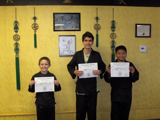 Test Day for Blue Belts.