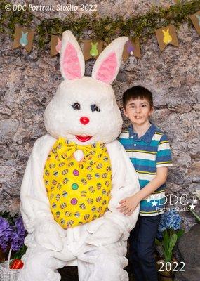 Photos with the Easter Bunny March 28 thru April 7 2022 at DDC Portrait Studio-Lebanon-Pennsylvania-Child-Photographer-Jonestown-PA