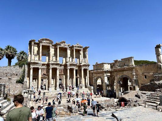 The great library at Ephesus