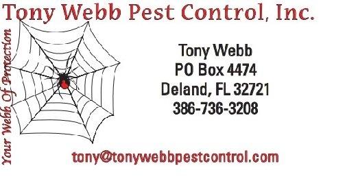 Webb Tony Pest Control