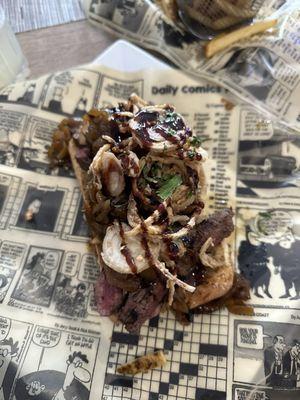 6 oz. Filet Mignon Open Faced Sandwich