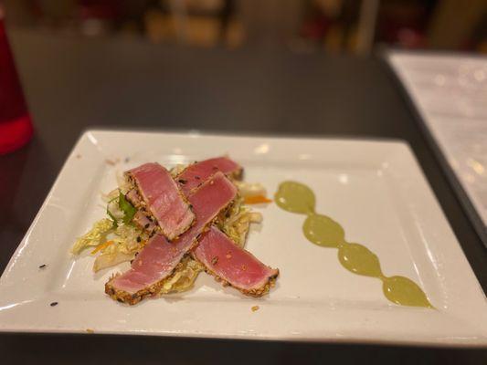 Ahi Tuna appetizer