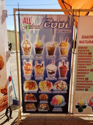 All Natural Raspados - Snowcones