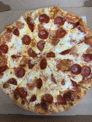Pepperoni pizza