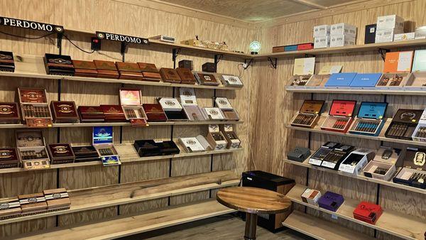 Three humidor room