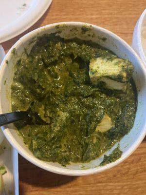 Paneer (sorry not the best photo)