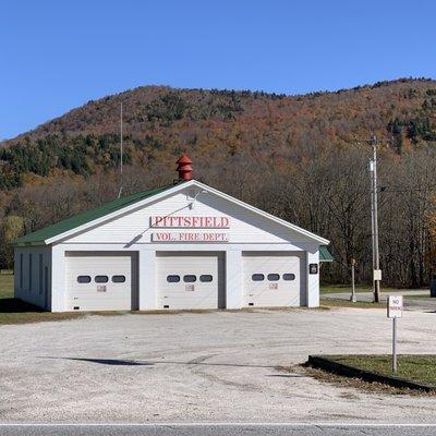 Pittsfield, VT Vol. Fire Dept aka 'local pitt-stop' and u-turn