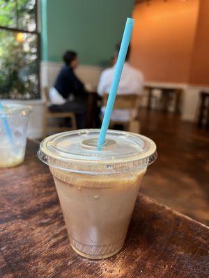 Hazulnut-ella iced coffee