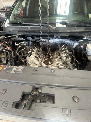 New 4 year warranty engine replacement
