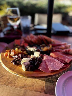 Slightly better photo of the charcuterie board