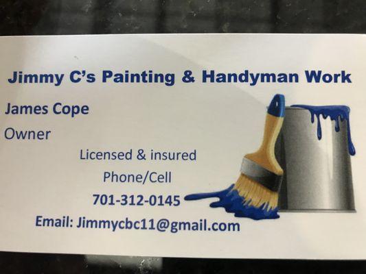 Jimmy Cs Painting & Handyman Work