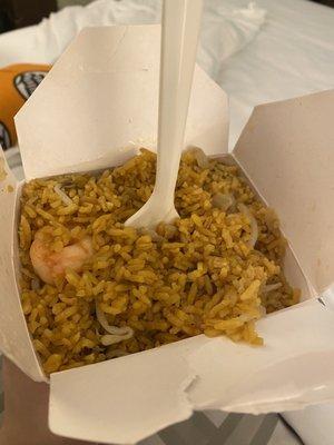 Shrimp fried rice