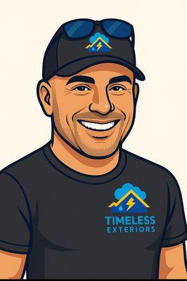 Me and my black T-shirt