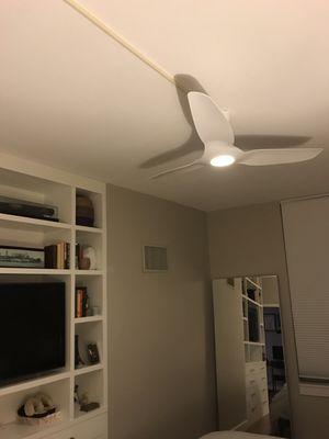 New Haiku fan installation by TriBuild Construction