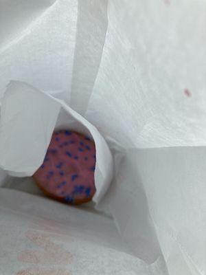 Cotton Candy Donut! Spot on