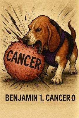 Benjamin: 1 Cancer: 0 Game over