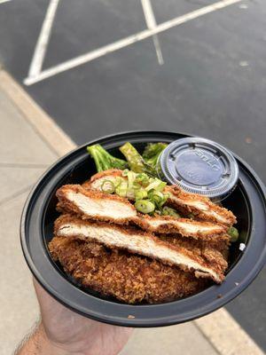 Chicken katsu Bowl