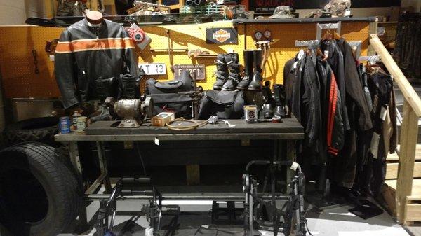 Automotive and cycling section.