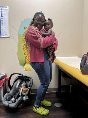 Mommy and baby