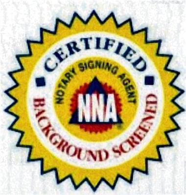 Certified Background Screened