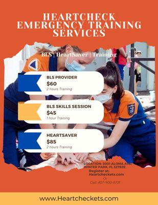 Heart Check Emergency Training Services