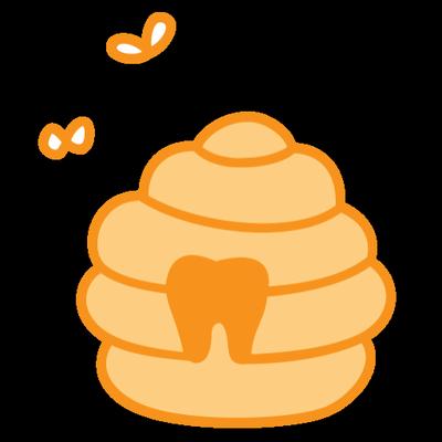 logo for Honey Bee Pediatric Dental Co.