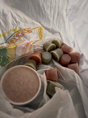 Half Pint Of Rice & Sauce