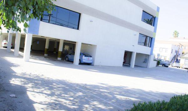 Parking lot also street parking if needed