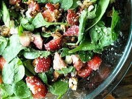 Made to order Spinach Salads!