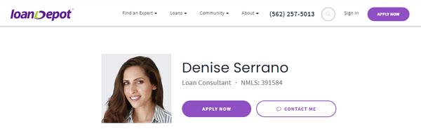 Denise Serrano- Loan Depot