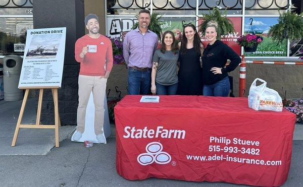 Thank you for soming to our Donation Drive!